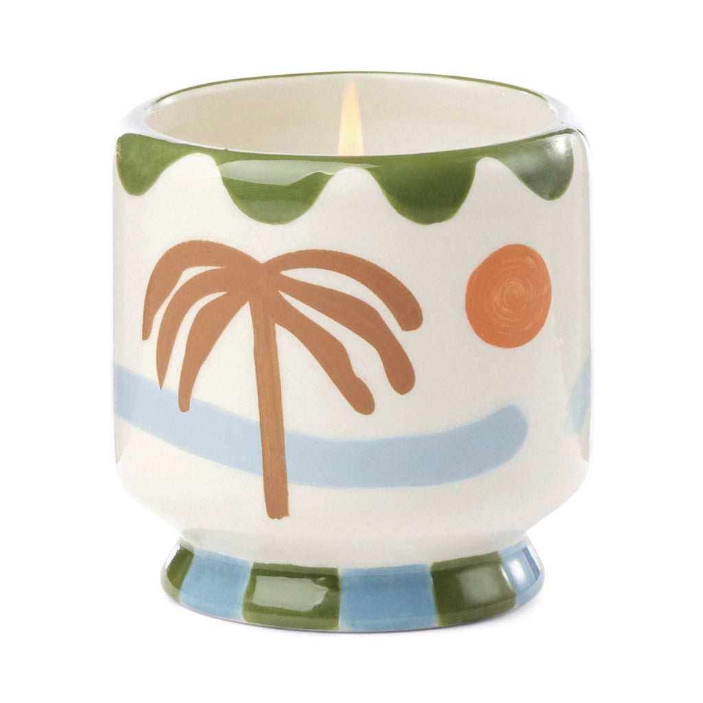Paddywax A Dopo Palm Tree Ceramic Candle | Lush Palms | 8oz