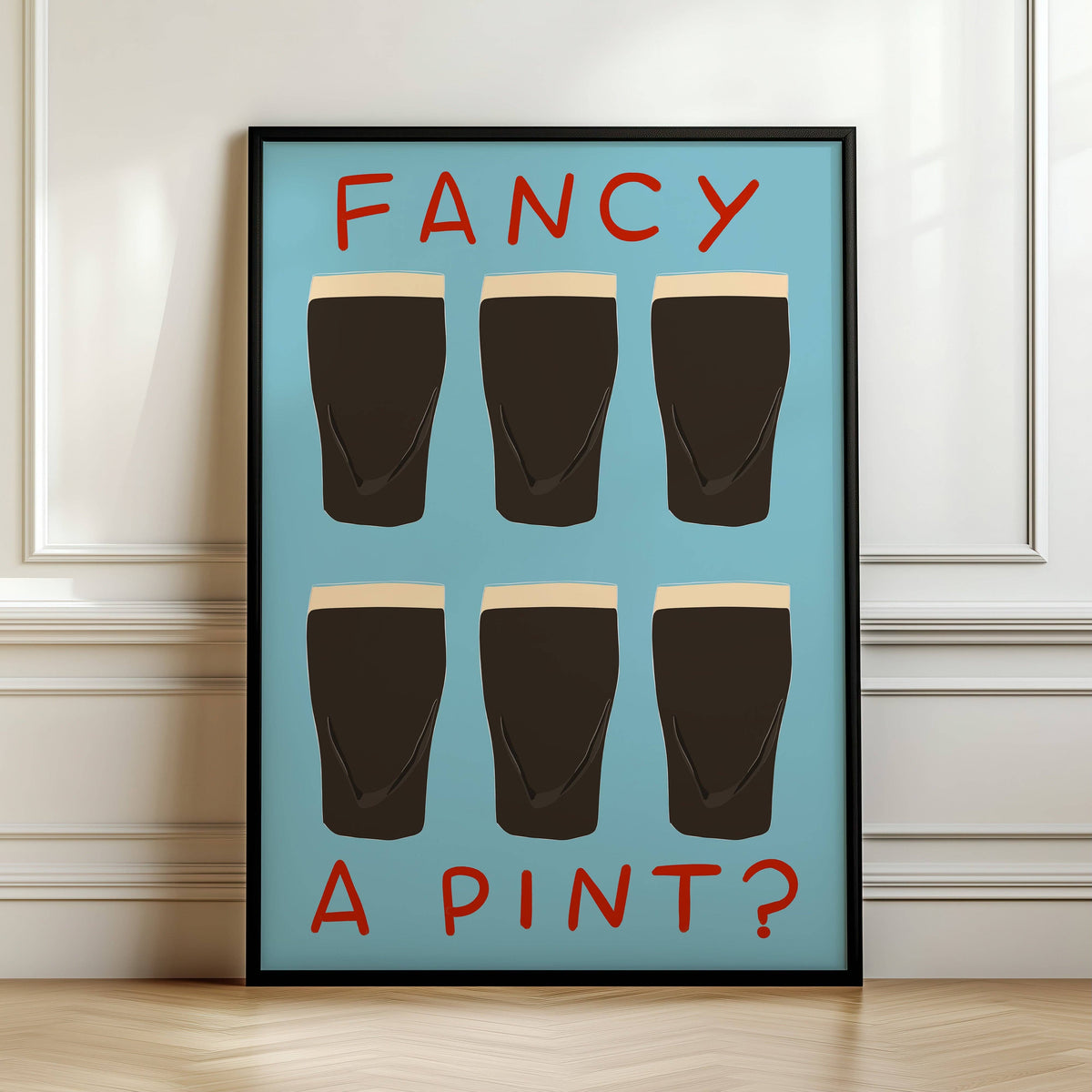 Fancy A Pint? Guinness Wall Art Print
