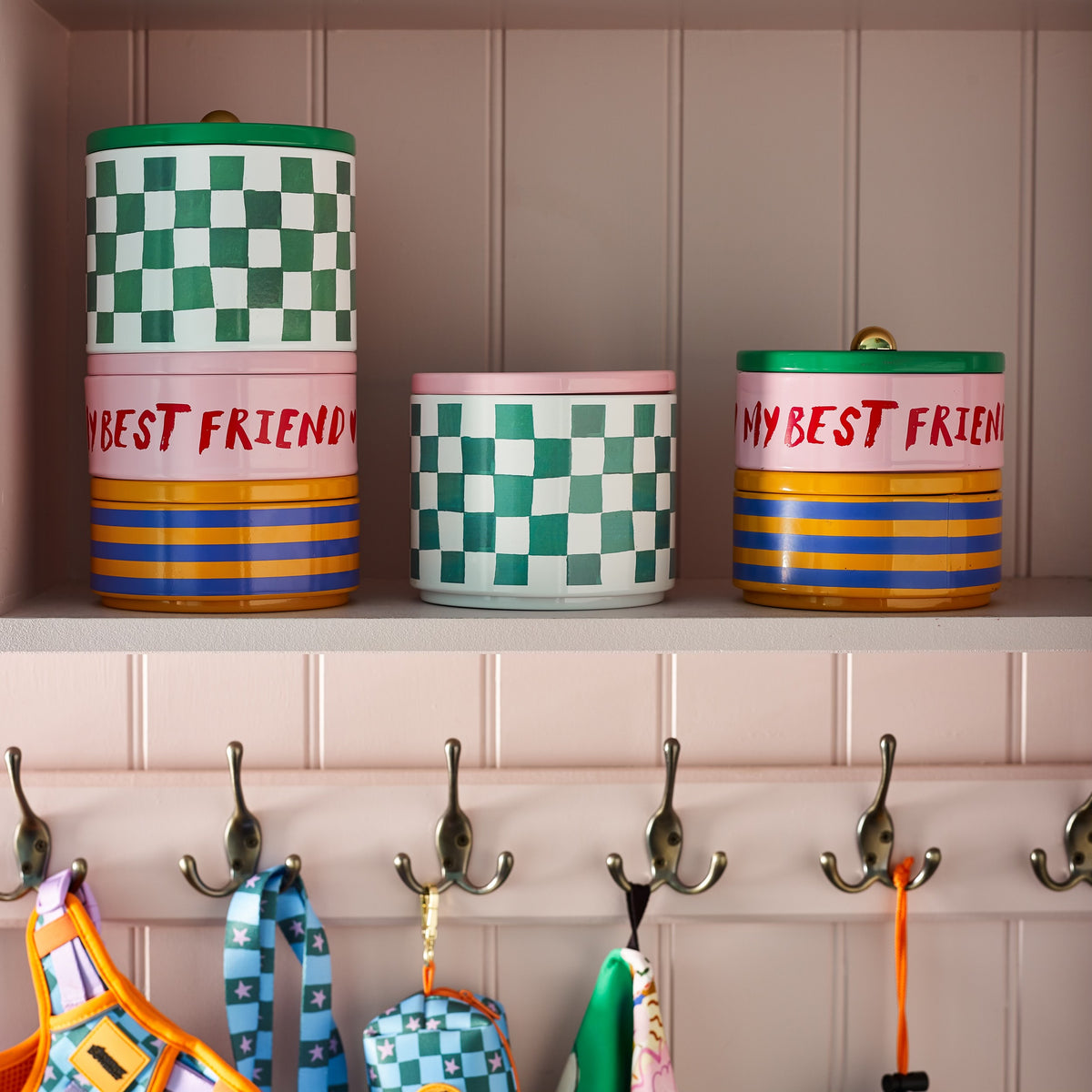 Eleanor Bowmer Stackable Treats Jar — Set of 3