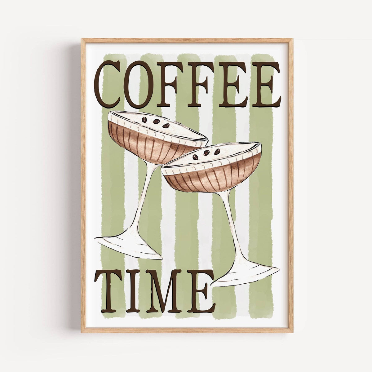Espresso Time | Cocktail Wall Art Print