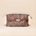 Quilted Leopard Lifestyle Pouch by Coconut Lane