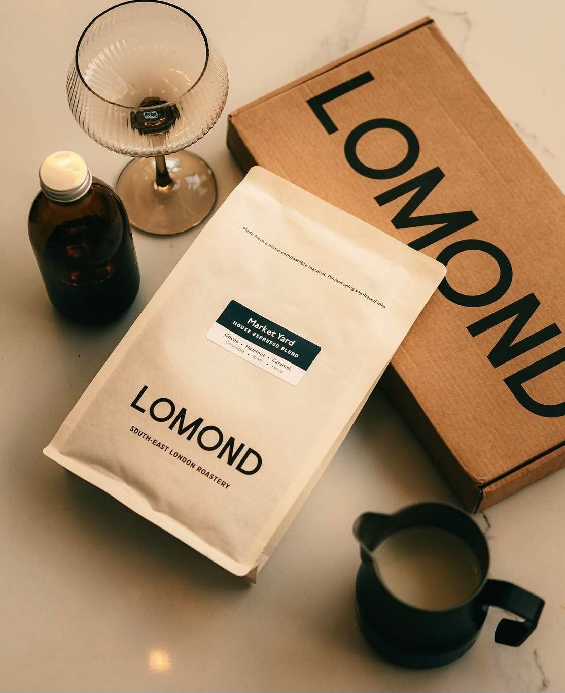 Lomond Market Yard Espresso | Speciality Blend Whole Bean | 250g