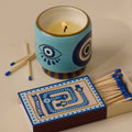 Paddywax A Dopo Eye Ceramic Candle | Incense & Smoke | 8oz