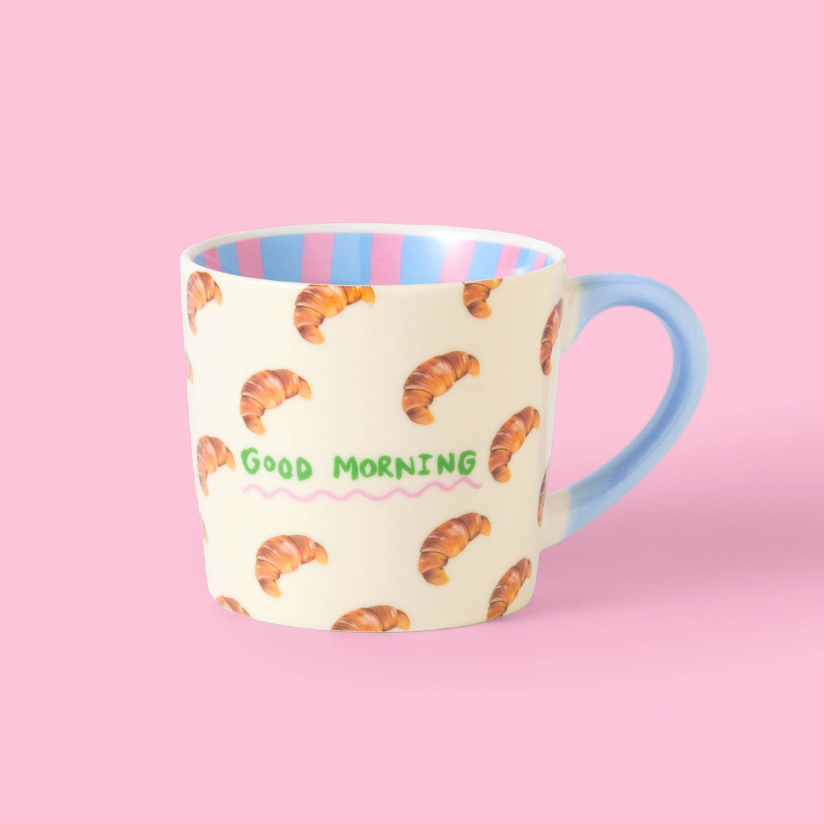 Eleanor Bowmer Good Morning Croissant Mug | Bone China | 300ml