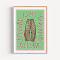 Leopard Print Is My Favourite Colour | Wall Art Print