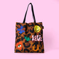 Eleanor Bowmer Leopard Print Icon Tote Bag | 50cm