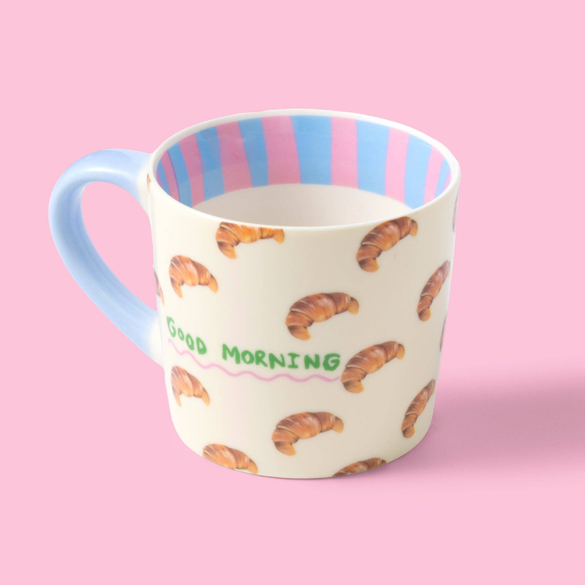 Eleanor Bowmer Good Morning Croissant Mug | Bone China | 300ml