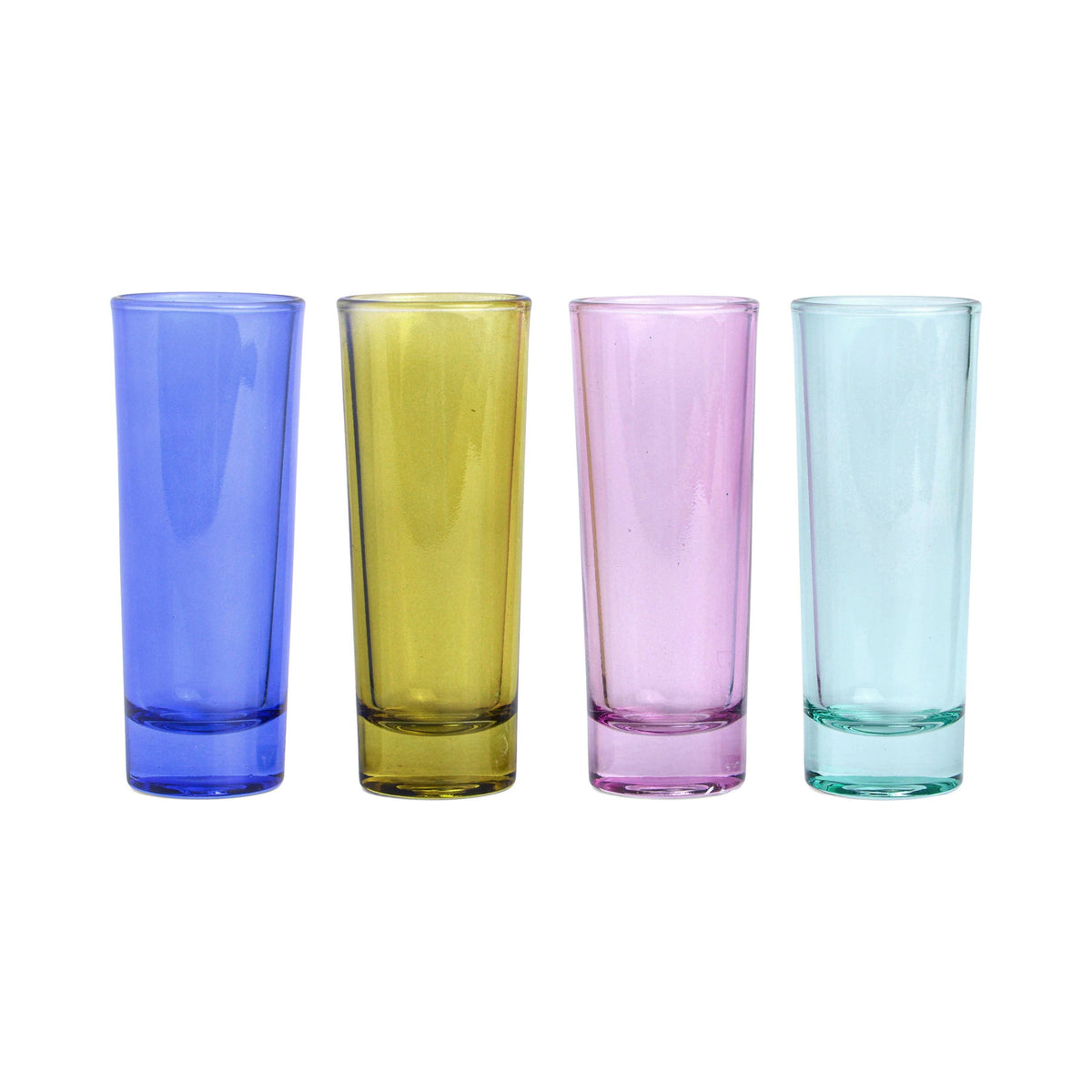 The Gracie Set of 4 Shot Glasses | Assorted Colours