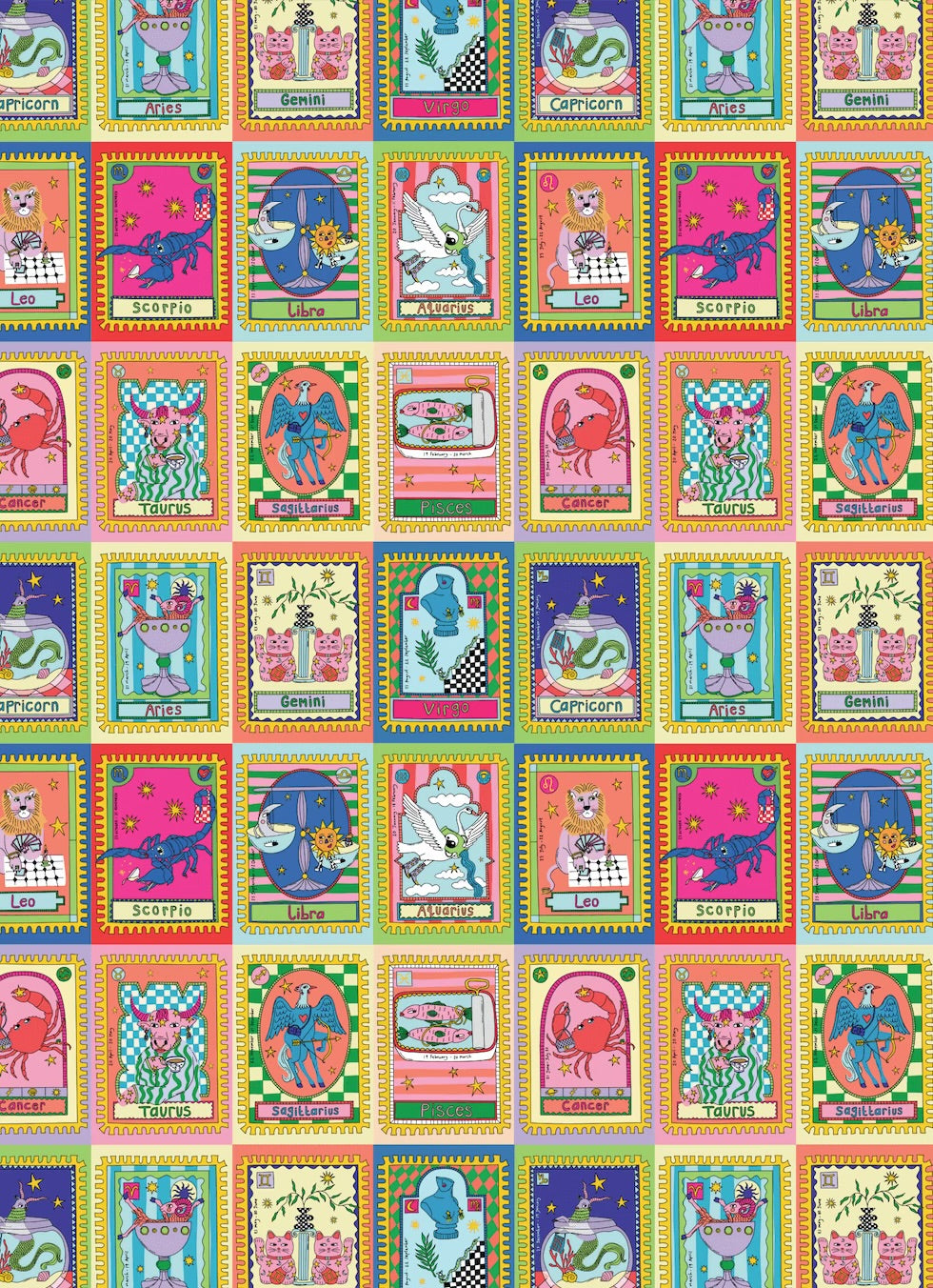 Zodiac Gift Wrap | Celestial Wrapping Paper