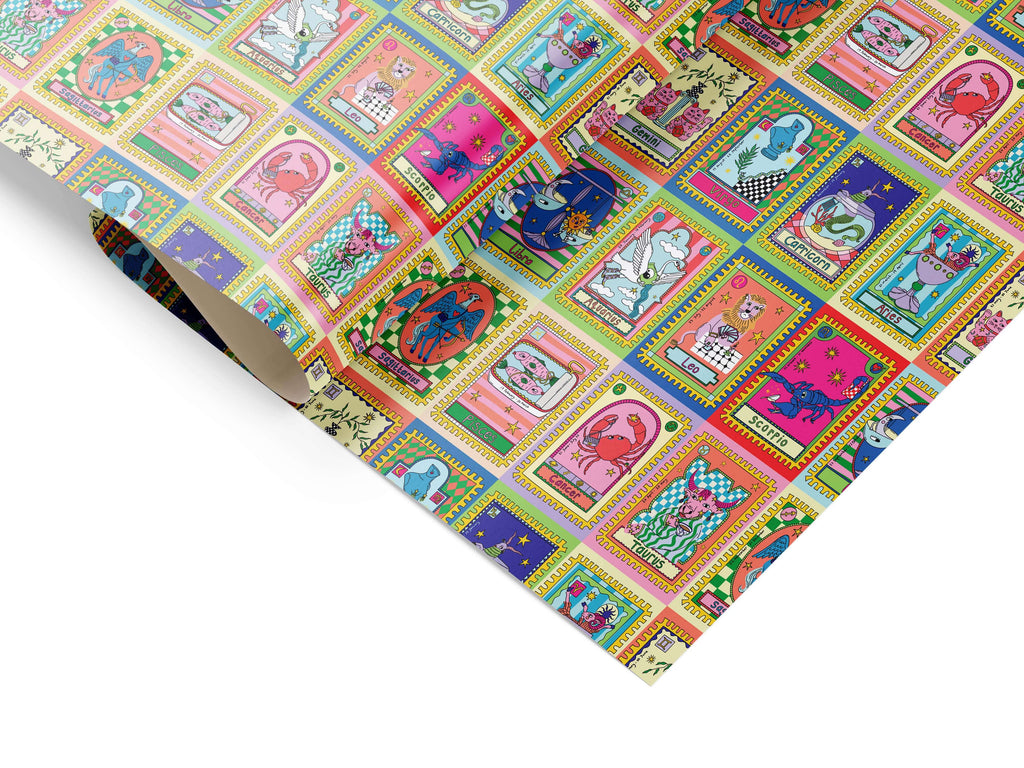Zodiac Gift Wrap | Celestial Wrapping Paper