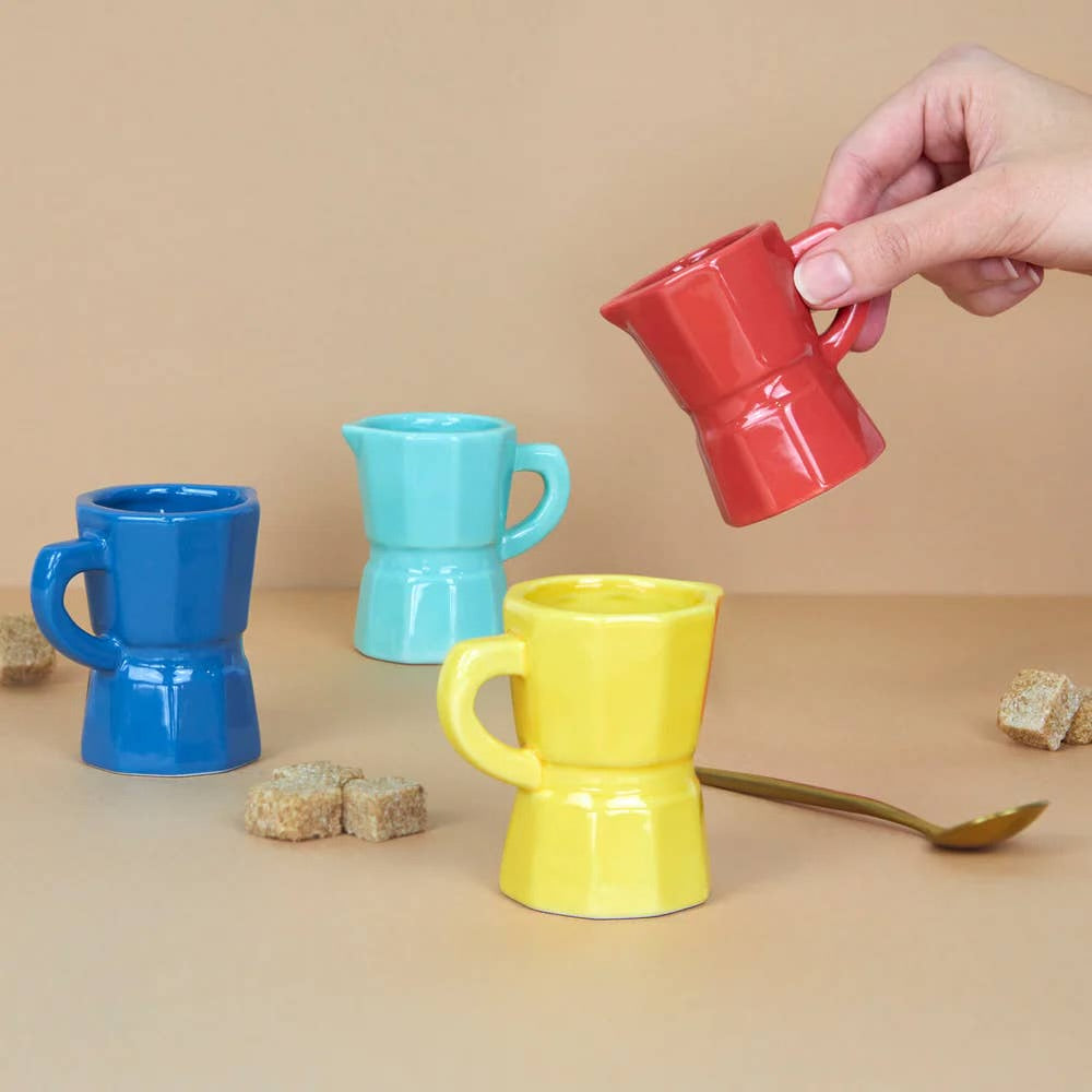 Moka Pot Espresso Cup Set | Ceramic Espresso Cups