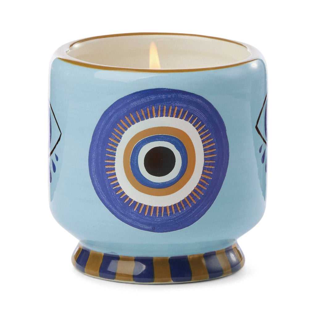 Paddywax A Dopo Eye Ceramic Candle | Incense & Smoke | 8oz