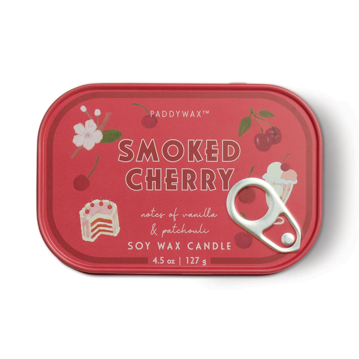 Paddywax Bistro Smoked Cherry Tin Candle | 4.5oz