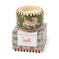 Paddywax A Dopo Tiger Ceramic Candle | Black Cedar & Fig | 24oz