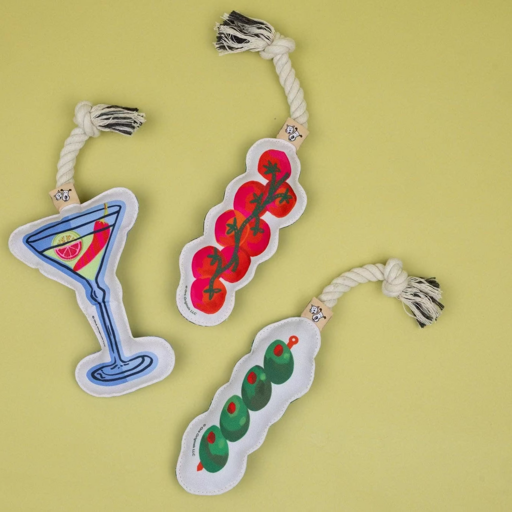 Speckle & Spot Pet Rope Toy - Martini